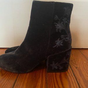 Velvet Booties